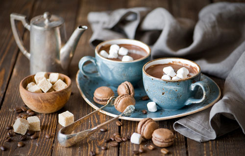 Английское выражение sip hot chocolate