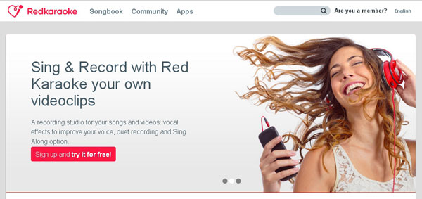 Redkaraoke-караоке онлайн на английском языке
